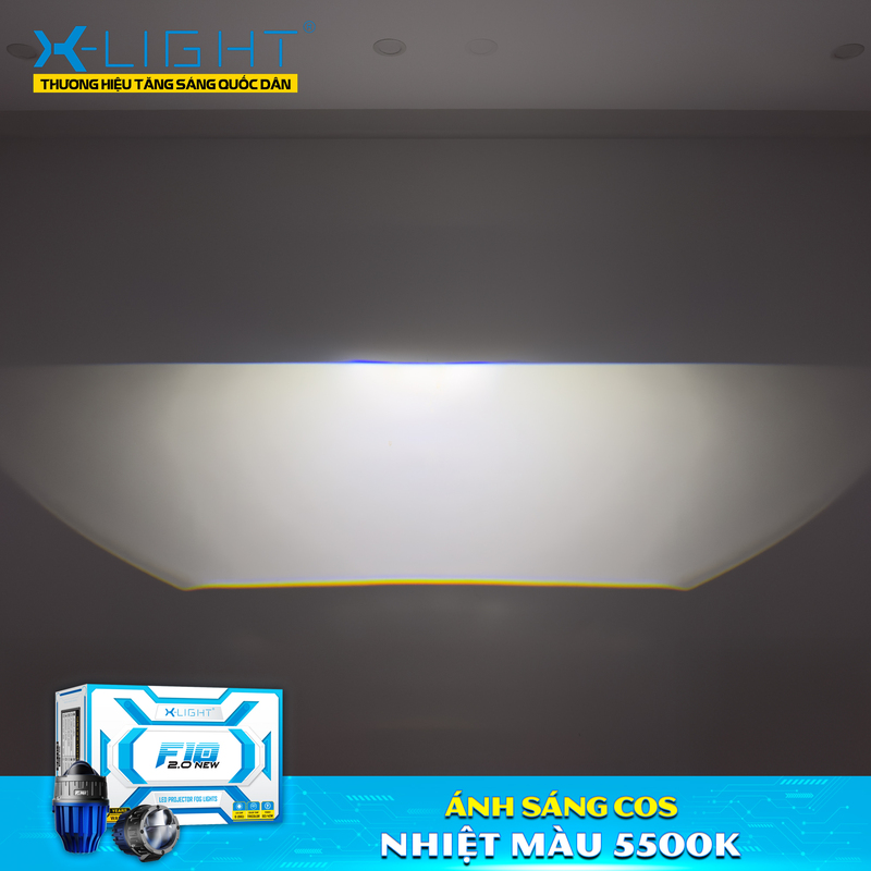 BI GẦM X-LIGHT F10 2.0 NEW